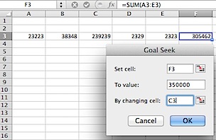 Goal Seek To Value