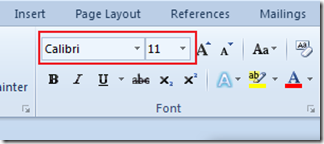 how to change default font in word 2019