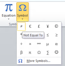 equals about symbol in word